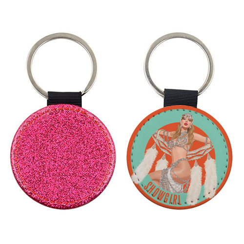 Showgirl - keyring by Claire Atwood