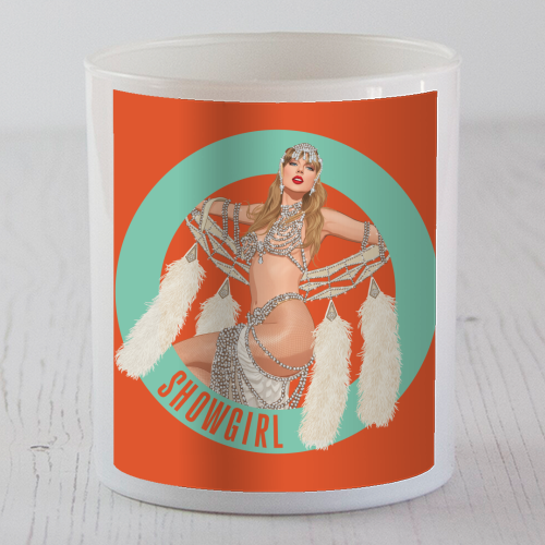 Showgirl - scented candle by Claire Atwood