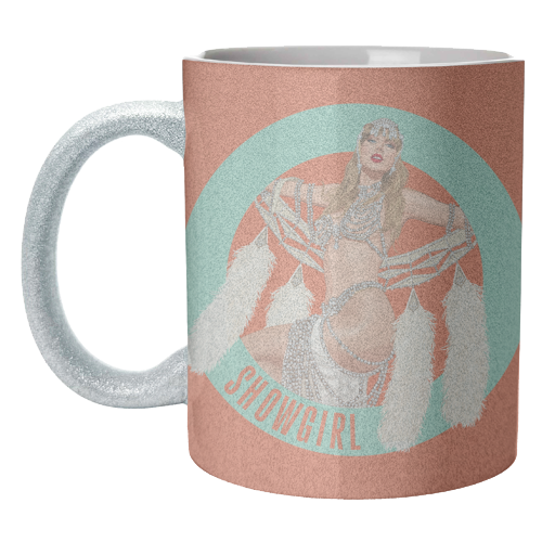 Showgirl - unique mug by Claire Atwood