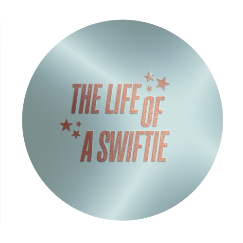 Showgirl The Life Of A Swiftie typography print - Circle Sticker by The Girl Next Draw