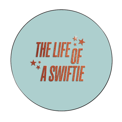 Showgirl The Life Of A Swiftie typography print - Circle Sticker by The Girl Next Draw