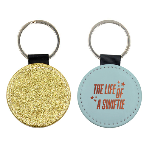 Showgirl The Life Of A Swiftie typography print - keyring by The Girl Next Draw