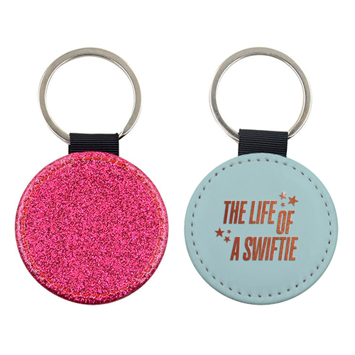 Showgirl The Life Of A Swiftie typography print - keyring by The Girl Next Draw