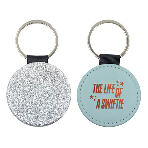 Showgirl The Life Of A Swiftie typography print - keyring by The Girl Next Draw