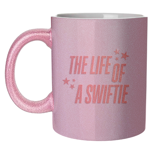 Showgirl The Life Of A Swiftie typography print - unique mug by The Girl Next Draw