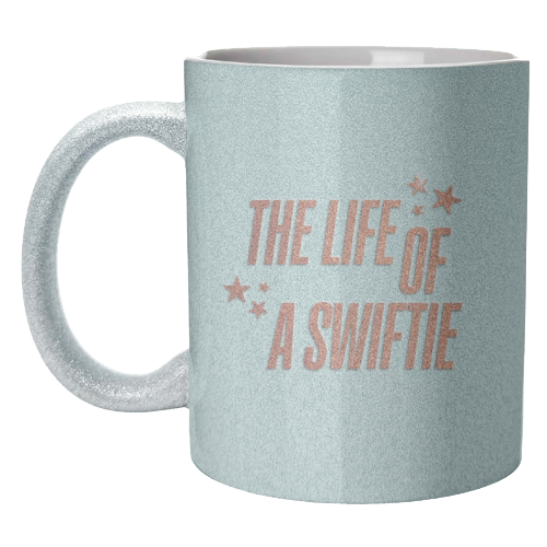 Showgirl The Life Of A Swiftie typography print - unique mug by The Girl Next Draw