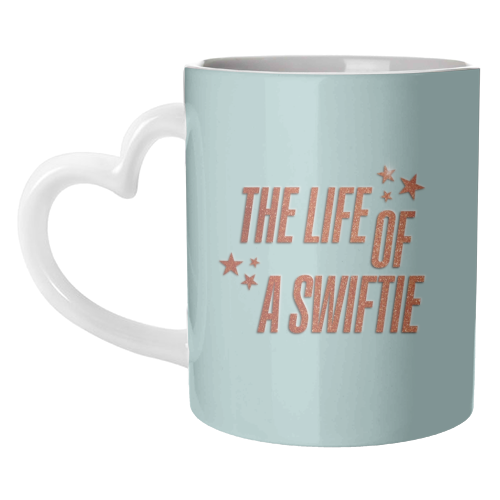 Showgirl The Life Of A Swiftie typography print - unique mug by The Girl Next Draw