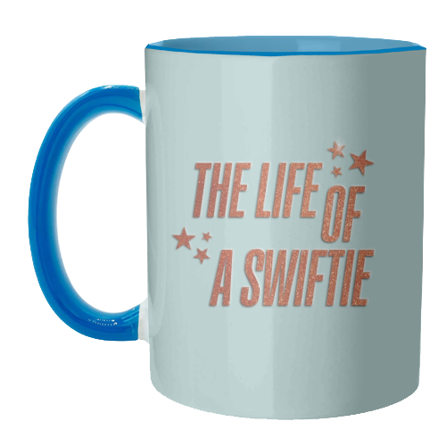 Showgirl The Life Of A Swiftie typography print - unique mug by The Girl Next Draw