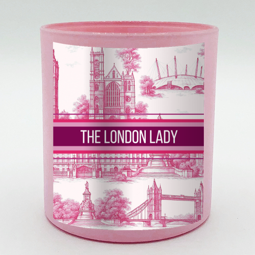THE LONDON LADY - scented candle by Lilly Rose