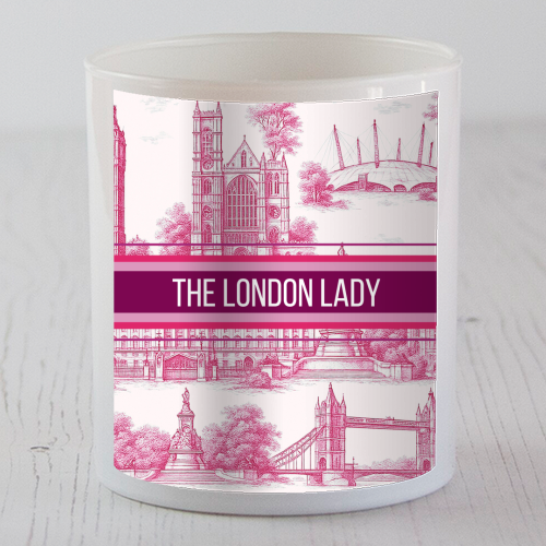 THE LONDON LADY - scented candle by Lilly Rose