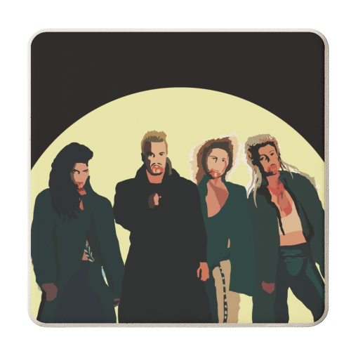 The Lost Boys - personalised beer coaster by Giddy Kipper