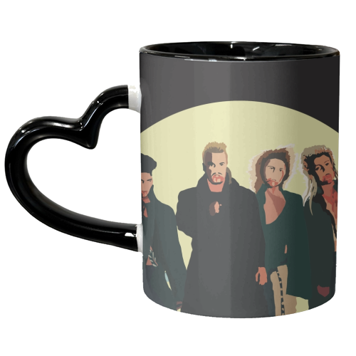 The Lost Boys - unique mug by Giddy Kipper