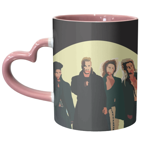 The Lost Boys - unique mug by Giddy Kipper