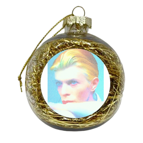 The Man Who Fell To Earth - xmas bauble by RoboticEwe