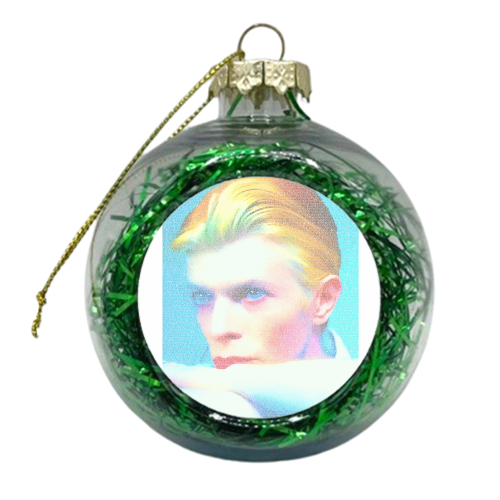The Man Who Fell To Earth - xmas bauble by RoboticEwe