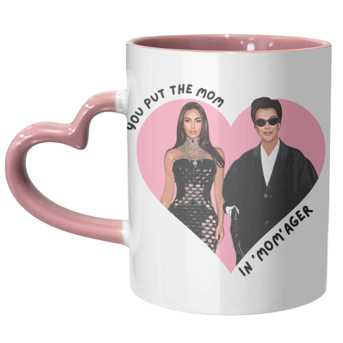 The Momager - unique mug by DOLLY WOLFE