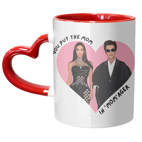 The Momager - unique mug by DOLLY WOLFE