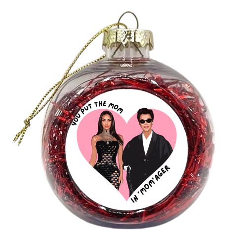 The Momager - xmas bauble by DOLLY WOLFE