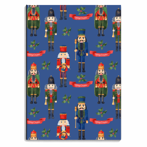 The nutcrackers - personalised A4, A5, A6 notebook by haris kavalla