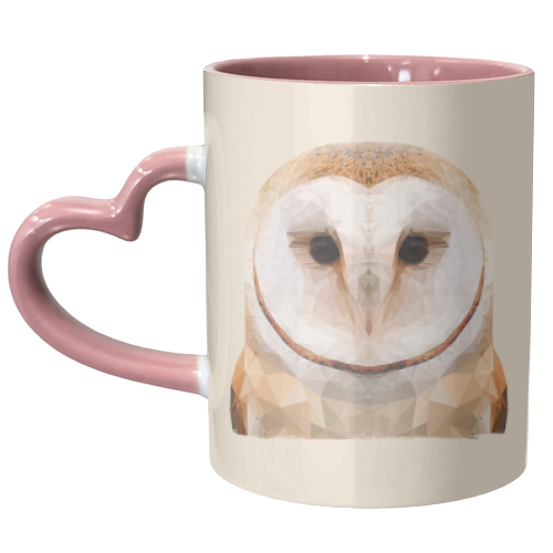 The Owl - unique mug by petegrev