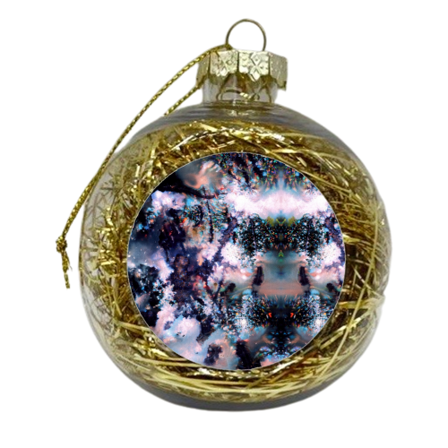 The Painted Galaxy  - xmas bauble by Alexandra Hume