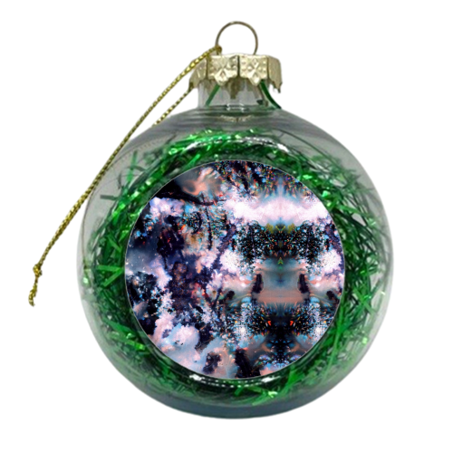 The Painted Galaxy  - xmas bauble by Alexandra Hume