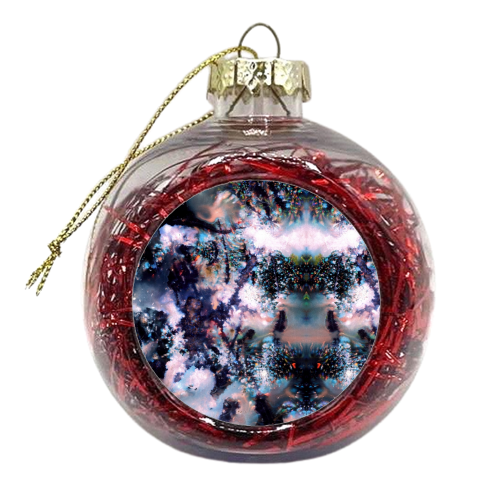 The Painted Galaxy  - xmas bauble by Alexandra Hume