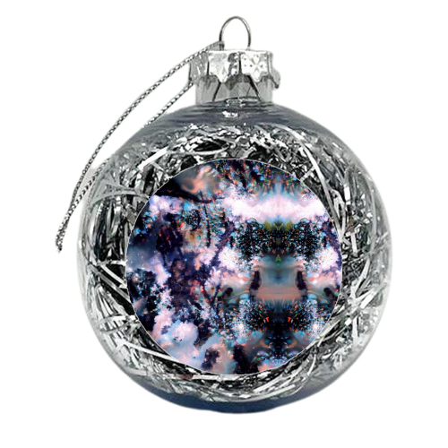 The Painted Galaxy  - xmas bauble by Alexandra Hume