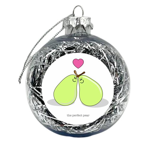 The Perfect Pear - xmas bauble by Adam Regester