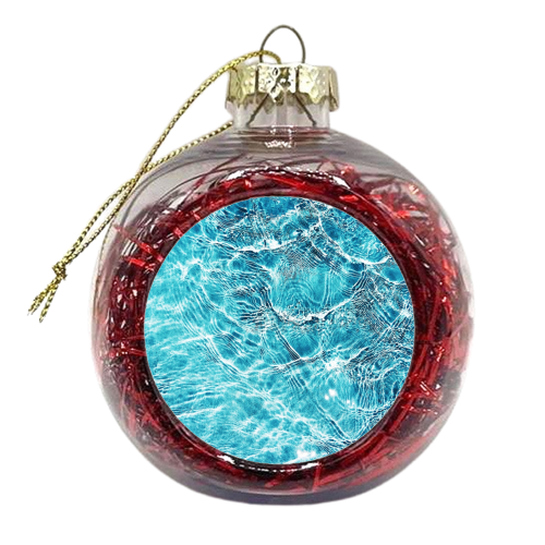 The Pool - xmas bauble by Uma Prabhakar Gokhale