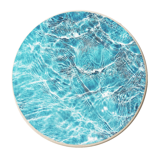 The Pool - personalised beer coaster by Uma Prabhakar Gokhale