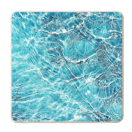 The Pool - personalised beer coaster by Uma Prabhakar Gokhale