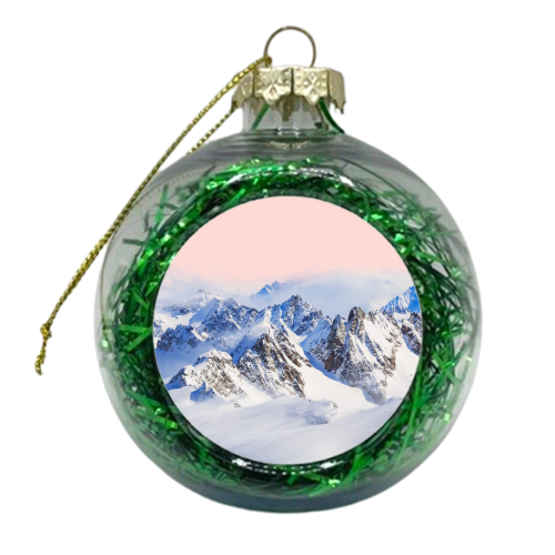 The Promised Land - xmas bauble by Uma Prabhakar Gokhale
