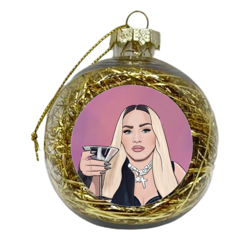 The Queen of Pop - xmas bauble by The Queer Store