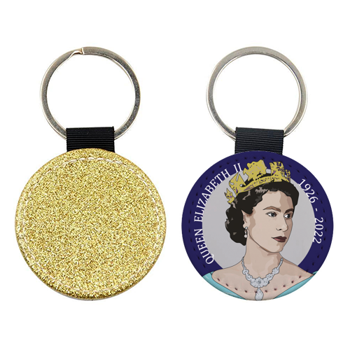 The Queen's Memorabilia Collection - keyring by Catherine Critchley.