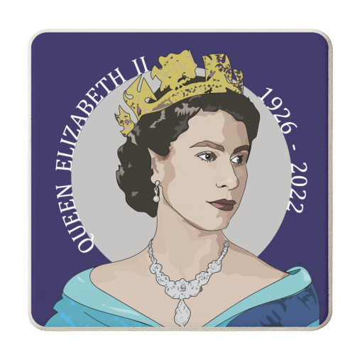 The Queen's Memorabilia Collection - personalised beer coaster by Catherine Critchley.
