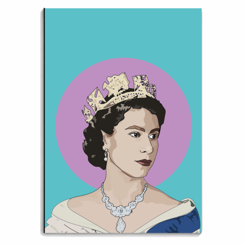 The Queen's Platinum Jubilee Collection - personalised A4, A5, A6 notebook by Catherine Critchley.