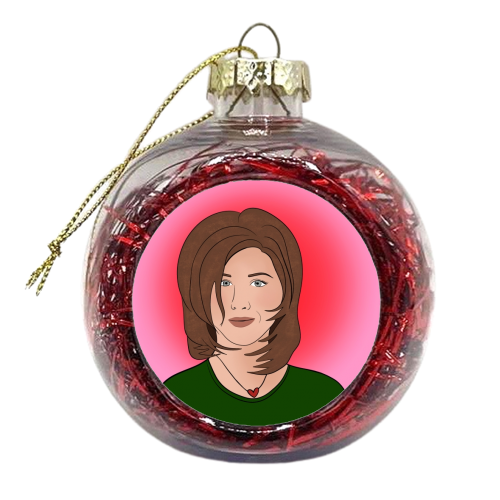 The Rachel Haircut - xmas bauble by Eloise