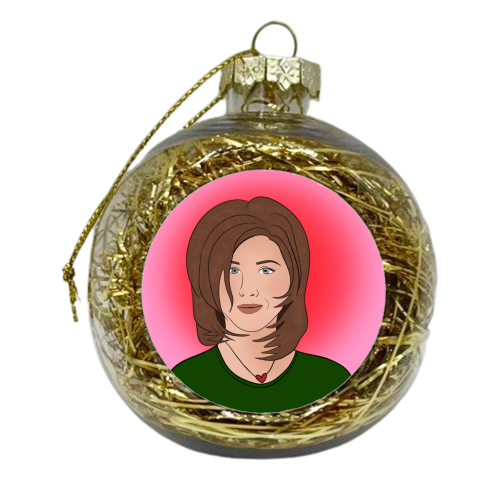 The Rachel Haircut - xmas bauble by Eloise