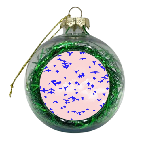 The Right To Fly - xmas bauble by Uma Prabhakar Gokhale