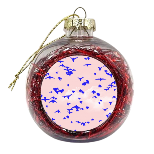 The Right To Fly - xmas bauble by Uma Prabhakar Gokhale