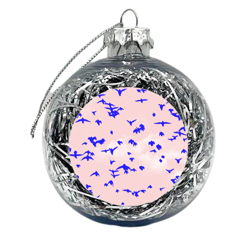 The Right To Fly - xmas bauble by Uma Prabhakar Gokhale