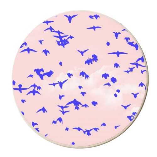 The Right To Fly - personalised beer coaster by Uma Prabhakar Gokhale