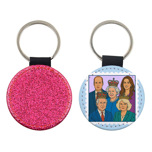 The Royal Stamp - keyring by Ms Doodle