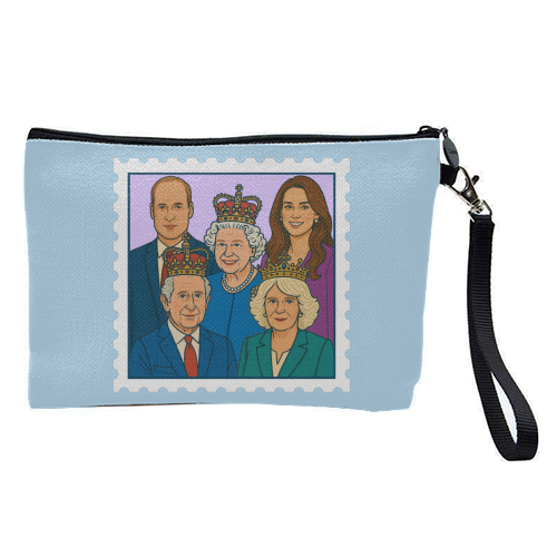 The Royal Stamp - pretty makeup bag by Ms Doodle