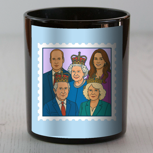 The Royal Stamp - scented candle by Ms Doodle