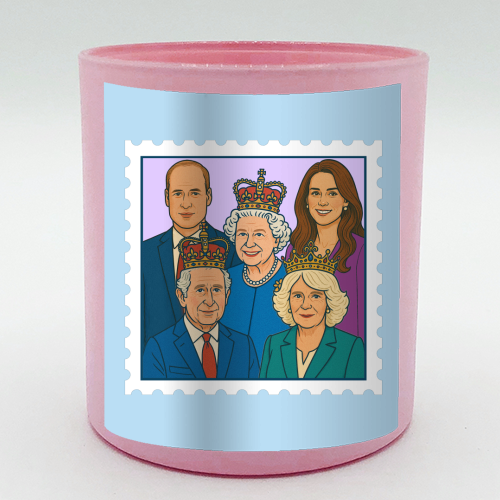 The Royal Stamp - scented candle by Ms Doodle