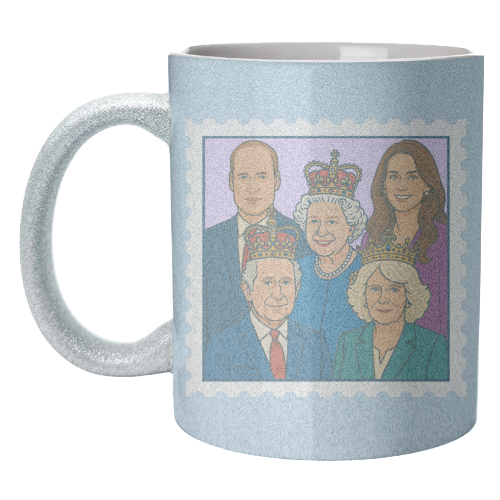 The Royal Stamp - unique mug by Ms Doodle