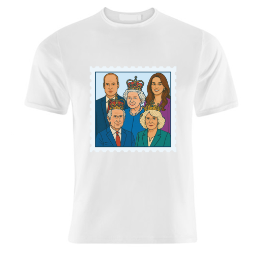 The Royal Stamp - unique t shirt by Ms Doodle