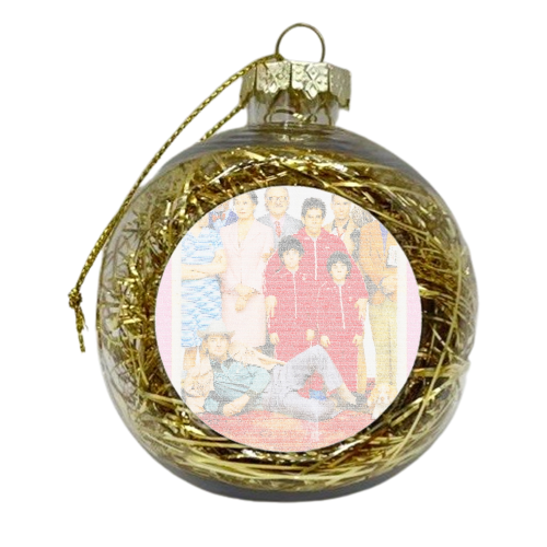 The Royal Tenenbaums Screenplay Print - xmas bauble by RoboticEwe